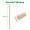 Unique Bargains Arts Crafts Garden Christmas Decoration Round Natural Wood Sticks 15 Pcs - 2 of 4