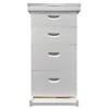 Honey Keeper Beehive Kit Fully Assembled and Painted - 10 Frame Kit, 2 Deep Brood Boxes and 2 Medium Supers - 2 of 4
