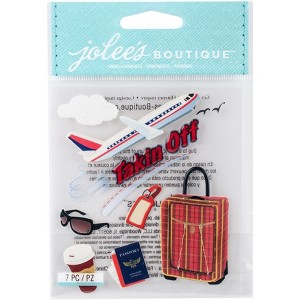 Jolee's Boutique Dimensional Stickers - Taking Off, 7pcs - 1 of 2