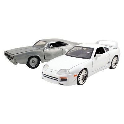 Fast &#38; Furious 1:24 Diecast Twin Pack - 1995 Toyota Supra &#38; 1968 Dodge Charger