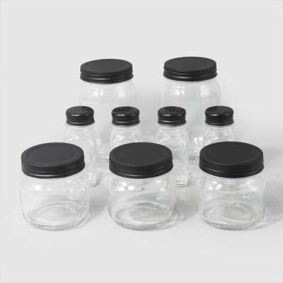 5ct Mini Jars and 4ct Mini Spice Shaker Jars - Bullseye's Playground™