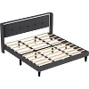 Queen Size Heavy-Duty Bed Frame with No Box Spring Needed, Noise-Free Design, Easy Assembly, Supports up to 800 lbs Grey - 4 of 4