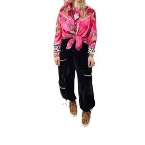 Women's Velvet Genie Pants - A Rare Bird - 1 of 4