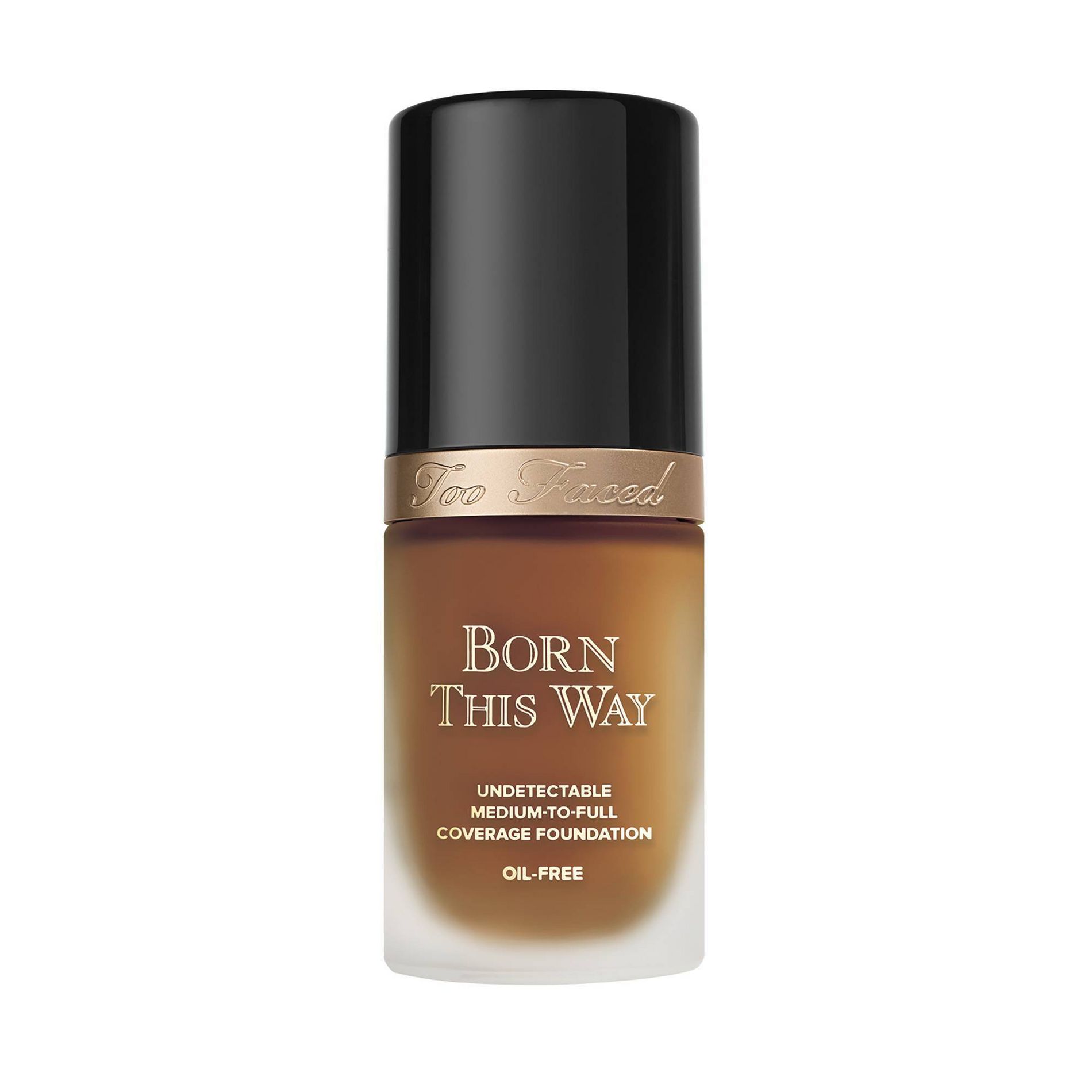 Too Faced Born This Way Finish Longwear Liquid Foundation - Chai - 1 fl oz - Ulta Beauty: Hyaluronic Acid, Buildable Coverage, Face Application