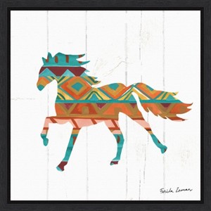 Amanti Art Southwestern Vibes IV by Farida Zaman Framed Canvas Wall Art - 1 of 4