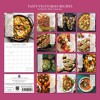 2026 Square Wall Calendar, Vegetarian Recipes, 16-Month Food Theme with 180 Reminder Stickers (12x12 In) - 4 of 4