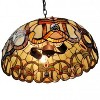 Amora Lighting Tiffany Style Hanging Lamp 16 Inch Wide - 3 of 4