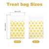 Unique Bargains Pattern Cookies Gifts Favors Treat Bags with Lock Seal Zipper 50 Pcs - 2 of 4