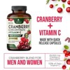 Cranberry Extract Capsules Vitamin C (25000mg Formula) - Natural Urinary Support - 60 Count - 2 of 4