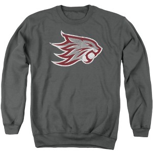 California State University - Chico Official Distressed Primary Logo Adult Crewneck Sweatshirt - 1 of 4