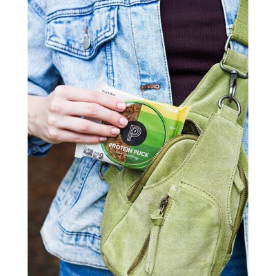Protein Puck Good Vibes Nutrition Bars - Sunflower Butter - 3.2oz/16ct: Chewy, 7g Protein, Ready to Eat