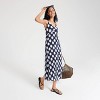 Women's Pleated Midi Slip Dress - A New Day™ - 3 of 4