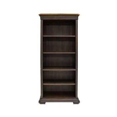 Bookcase brown outlet wood