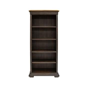 78" Sonoma Open Bookcase Brown - Martin Furniture