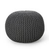 NicBex Oval Pouf for Bedroom,Ottoman for Living Room,Bedroom,Entryway - 4 of 4