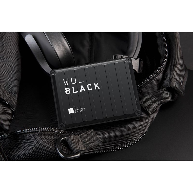 Western Digital BLACK P10 2TB External USB 3.2 Gen 1 Portable Hard Drive - Black, 5 of 9
