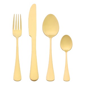 REGALWOVEN Stainless Steel Durable Rust-Proof Corrosion Resistant Flatware Set 24 Pcs 1 Set - 1 of 4