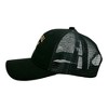 Cowgirl Hat Funny Sarcastic Western Graphic Novelty Cap - Crazy Dog Hat with Fun Design Black Standard - 3 of 4