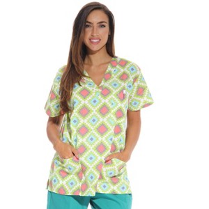 Just Love Women's Medical V-Neck Scrub Tops - 1 of 3