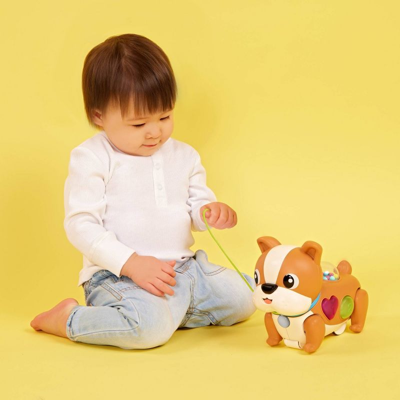 B. play Pull String Learning Pet - Walk Along Puppy, 3 of 8