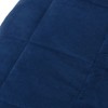 vidaXL Weighted Blanket Blue 86.6"x94.5" 33.1 lb Fabric - 4 of 4