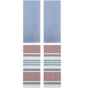 REGALWOVEN 4 Pcs Cotton Soft Absorbent Waffle Hand Towel for Home - 1 of 4