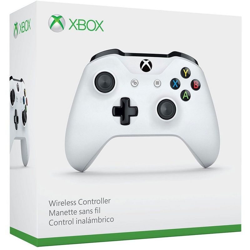 Microsoft Xbox One Carbon Black Wireless Video Gaming Controller - For Xbox One S, Xbox One X & Windows 10 Bluetooth - Manufacturer Refurbished, 4 of 6