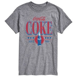 Men's - Coca-Cola - Patriotic Coke Collegiate Short Sleeve Graphic T-Shirt - 1 of 4