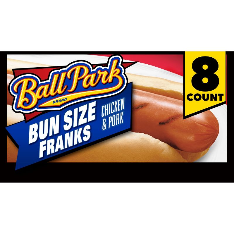 Ball Park Bun Size Franks - 15oz/8ct, 1 of 12