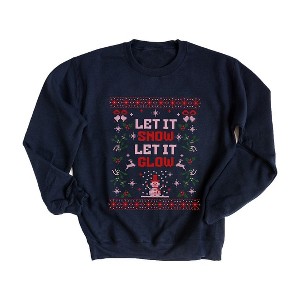 Simply Sage Market Women's Graphic Sweatshirt Let It Glow - 1 of 4