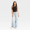 Women's Asymmetrical Hem Tank Top - Wild Fable™ - 3 of 3