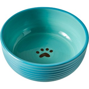 Spot - Elegance - Ribbed - Stoneware - Dog Dish - Pack of 6 - 1 of 1