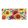 Multi-Color Fall Sunflowers Sassafras Switch Mat - 2 of 4