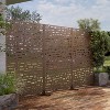Dovelina Metal Outdoor Privacy Screen Freestanding Patio Decorative Screens - 2 of 4