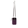 The Sak Women's Silverlake N/S Smartphone Crossbody, Aubergine Suede - 3 of 4