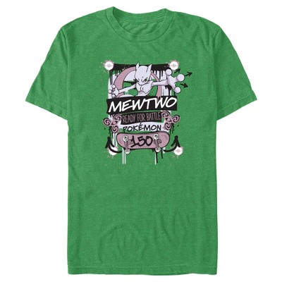 Men's Pokemon Mewtwo Ready for Battle T-Shirt