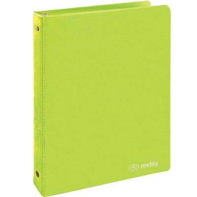 Enday 0.5-inch 3-ring View Binder With 2-pockets, Green : Target