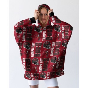 NFL Tampa Bay Buccaneers Adult Wearable Blanket - 1 of 2