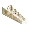 Livex Lighting Birmingham 6 - Light Vanity in  Antique Brass - 4 of 4