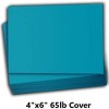 Hamilco Colored Scrapbook Cardstock Paper 4x6 Card Stock Paper 65 lb Cover 100 Pack (Dodger Blue) - 2 of 4