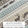 Great Bay Home Rustic Lodge Reversible Quilt Set With Shams - 2 of 4