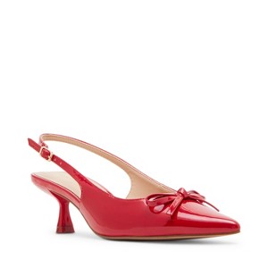 Madden Girl Vogue Bow Slingback Kitten-Heel - 1 of 4