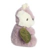 ebba Small Fawn Rattle Eco ebba Eco-Friendly Baby Stuffed Animal Purple 6" - 3 of 4