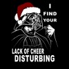 Men's Star Wars Christmas Vader Lack of Cheer Disturbing T-Shirt - 2 of 4