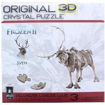 University Games Frozen Sven 72 Piece 3D Crystal Jigsaw Puzzle