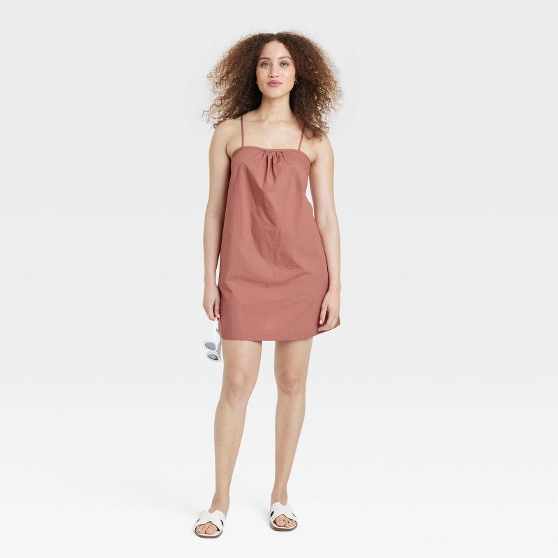 Women's Sleeveless Shift Mini Dress - A New Day™, 4 of 11