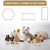 Racxily Heavy Duty Metal Playpen with Door, 31.7"H Dog Fence Pet Exercise Pen for Outdoor, Indoor - 4 of 4