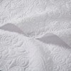 Sapphtopaz 3-Piece Reversible Quilt Set, Cottage-Inspired Stitch Pattern Sheet Set, Bedding Comforter Set for Women, Men, Kids & Teens - 3 of 4
