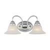 Livex Lighting Edgemont 2 - Light Vanity in  Polished Chrome - 2 of 4