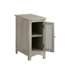 GDFStudio Willa Traditional Nightstand with 1 Door and 2 Compartments - 4 of 4